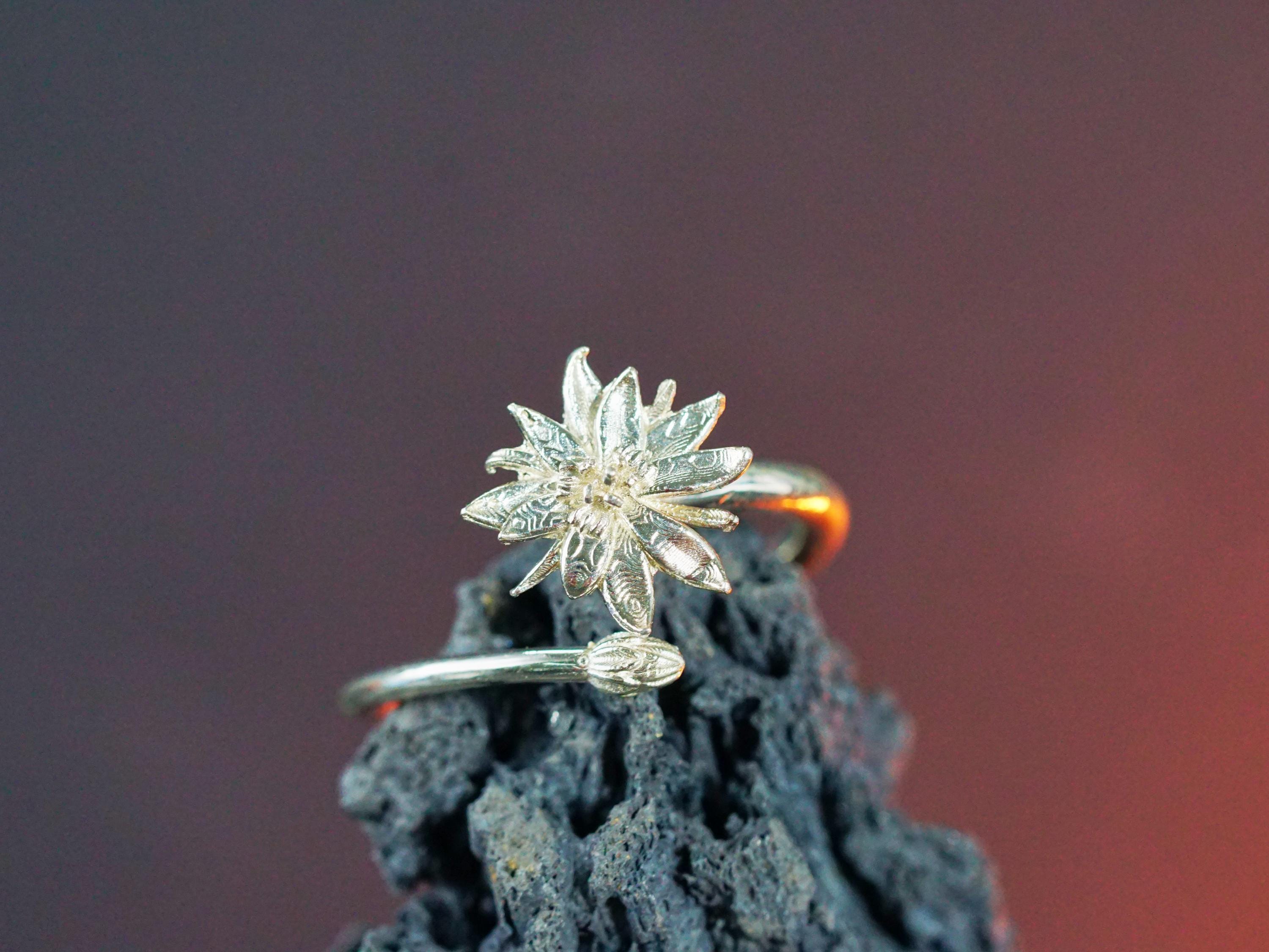 EXCLUSIVE Wyvern Tail Ring Dion Lesage, Handmade Silver 950, Final Fantasy XVI FF16 Jewelry, FFXVI Wyvern Tail Ring