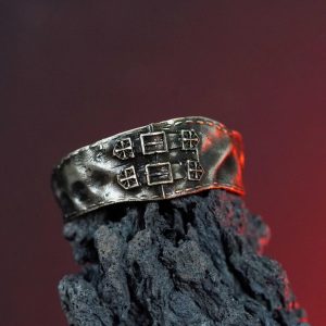 EXCLUSIVE Final Fantasy - Vincent Valentine, Handmade Silver 950, Final Fantasy XVI FF16 Jewelry, FFXVI Vincent Valentine