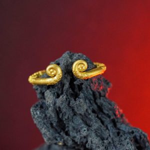 EXCLUSIVE Handmade Fanmade Sun Wukong Custom Ring, Black Myth Wukong Gold Plated 14k Signet Ring, Unique Jewelry for Wukong Fans