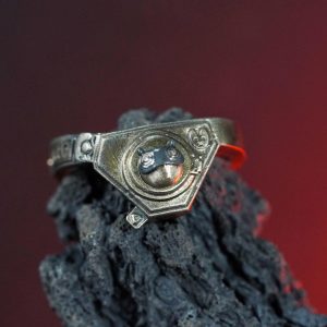 EXCLUSIVE Valorant Gekko Ring, Handmade Silver 950 Valorant Jewelry,Gekko Ring,Valorant Custom Jewelry,Gekko Character Ring,Valorant for Fan