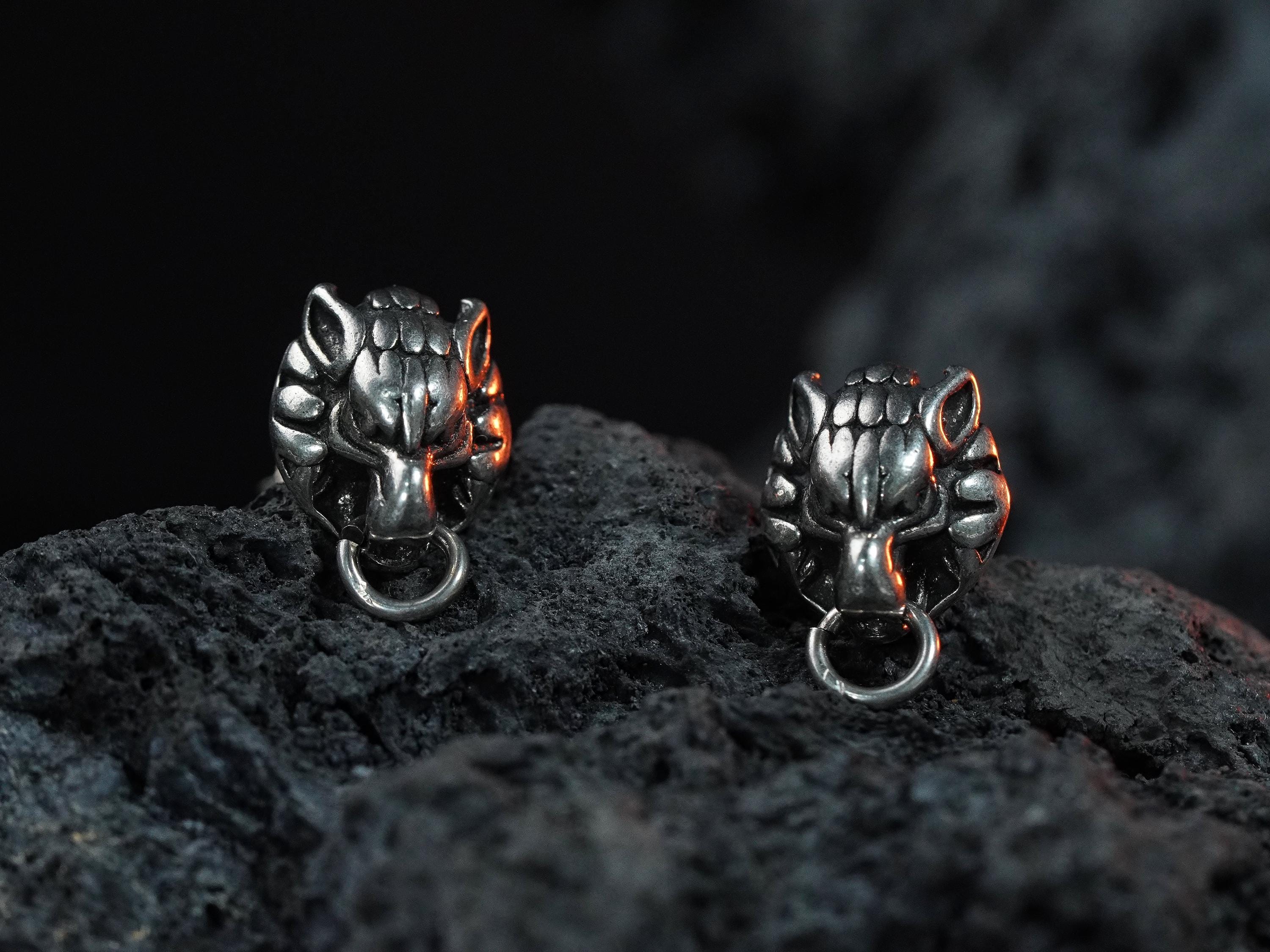 PREMIUM Final Fantasy VII Cloud Earring Silver 950, FF7 Stud Earrings, Cloud Strife Cosplay Jewelry, FF7 Accessories, Cloud Earrings 2024