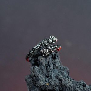 EXCLUSIVE Fanmade Black Myth Wukong Bar Custom Ring, Handmade Silver 950 Monkey King Jewelry, Perfect Signet Ring for Wukong Fans
