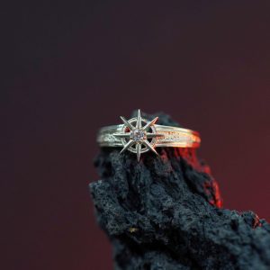 EXCLUSIVE Fanmade Gale's Ring, Baldur's Gate 3 Handmade Silver 950 Jewelry, Perfect Gift for DnD and Baldur's Gate Fans