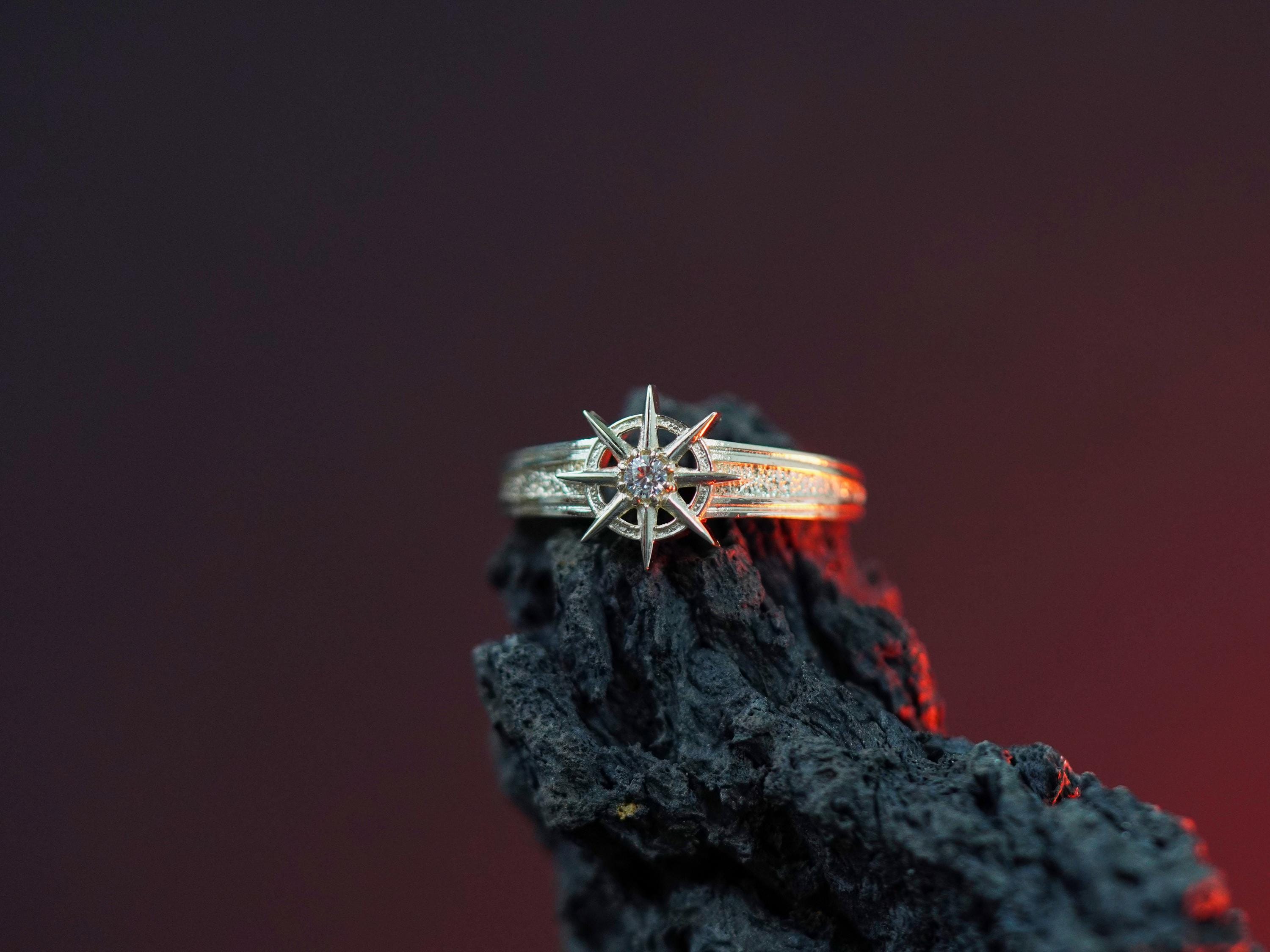 EXCLUSIVE Fanmade Gale's Ring, Baldur's Gate 3 Handmade Silver 950 Jewelry, Perfect Gift for DnD and Baldur's Gate Fans