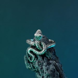 EXCLUSIVE Fanmade Dark Souls - Covetous Silver Serpent Ring, Custom 950 Silver Handmade Rings, Includes Calamity Ring and Ring of Favor